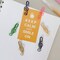 Wrapables Paper Clips Bookmarks for Office Home School (Set of 50)